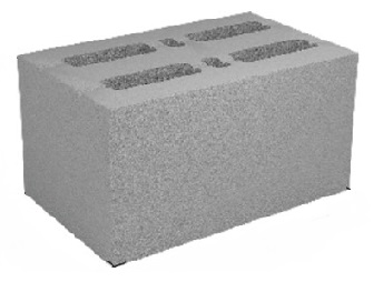 пустотелые блоки из легкого бетона