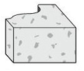 полнотелые блоки из легкого бетона
